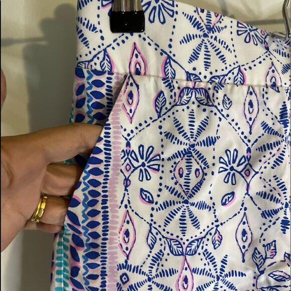 Lilly Pulitzer  Neilah Shorts in Resort White Time to Shine Engineered.Size XXS - Picture 6 of 14